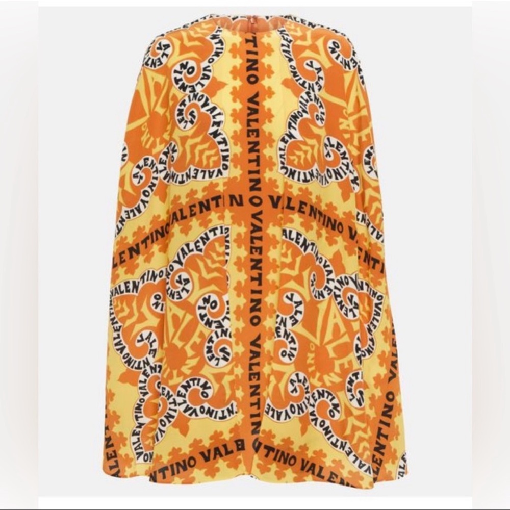 Valentino Printed silk crêpe de chine minidress - Picture 2 of 7